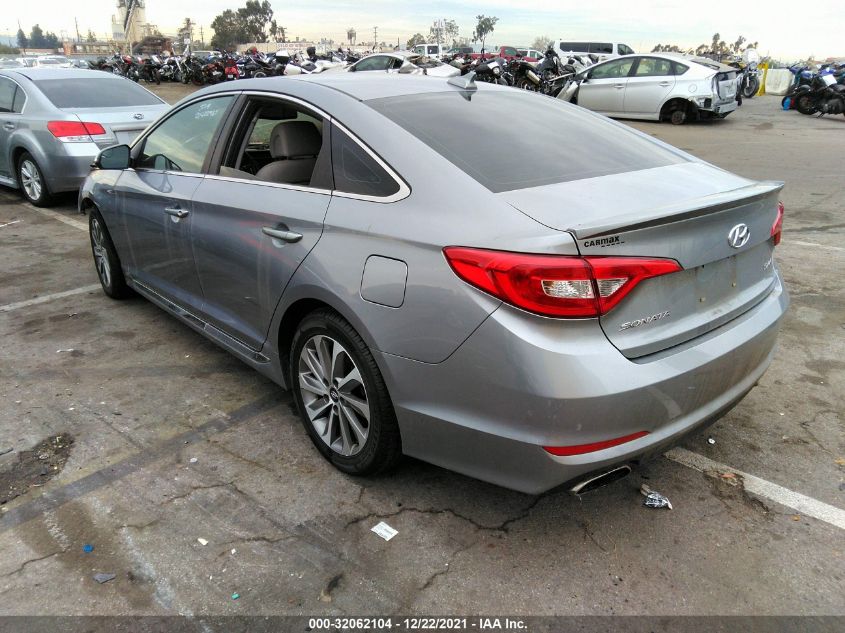 2015 Hyundai Sonata Sport VIN: 5NPE34AF1FH045287 Lot: 32062104