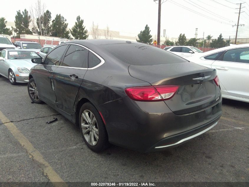 2015 Chrysler 200 Limited VIN: 1C3CCCAB8FN688772 Lot: 32079246