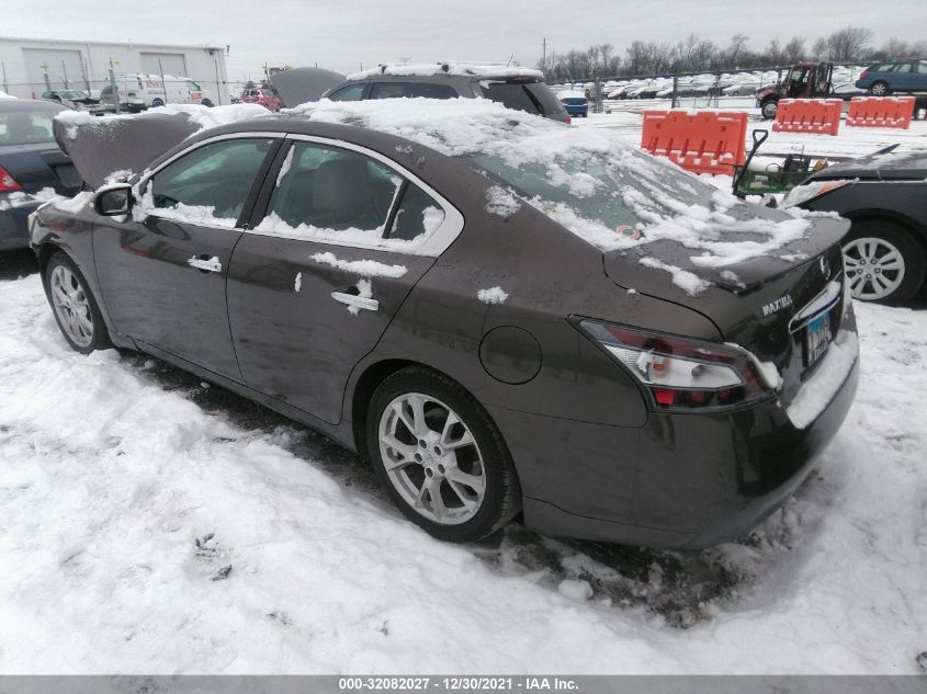 2012 Nissan Maxima 3.5 Sv VIN: 1N4AA5AP9CC845853 Lot: 40716889