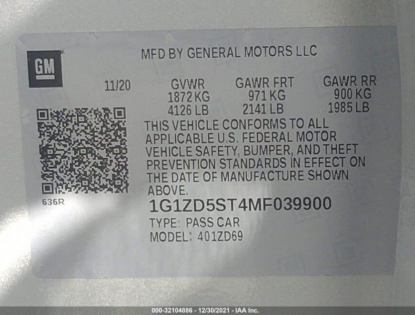 1G1ZD5ST4MF039900