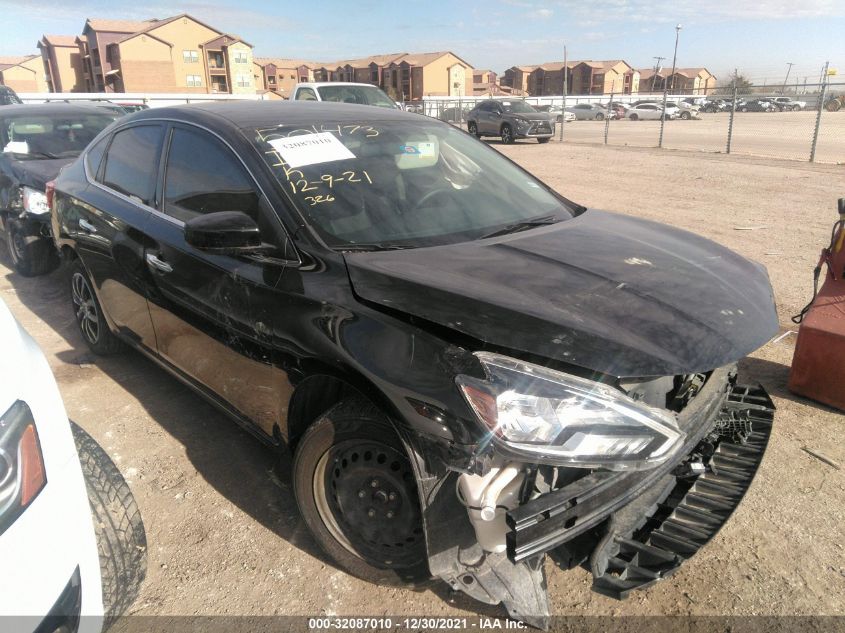 2019 Nissan Sentra S VIN: 3N1AB7APXKY446591 Lot: 32087010