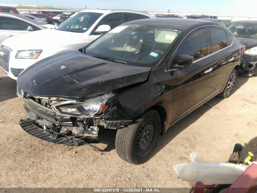 2019 Nissan Sentra S VIN: 3N1AB7APXKY446591 Lot: 32087010