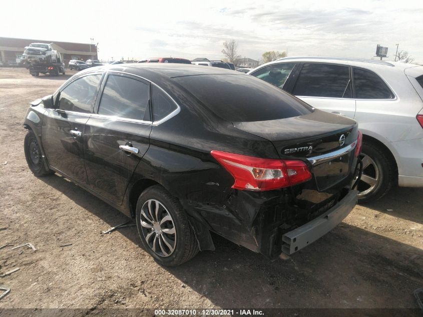 2019 Nissan Sentra S VIN: 3N1AB7APXKY446591 Lot: 32087010