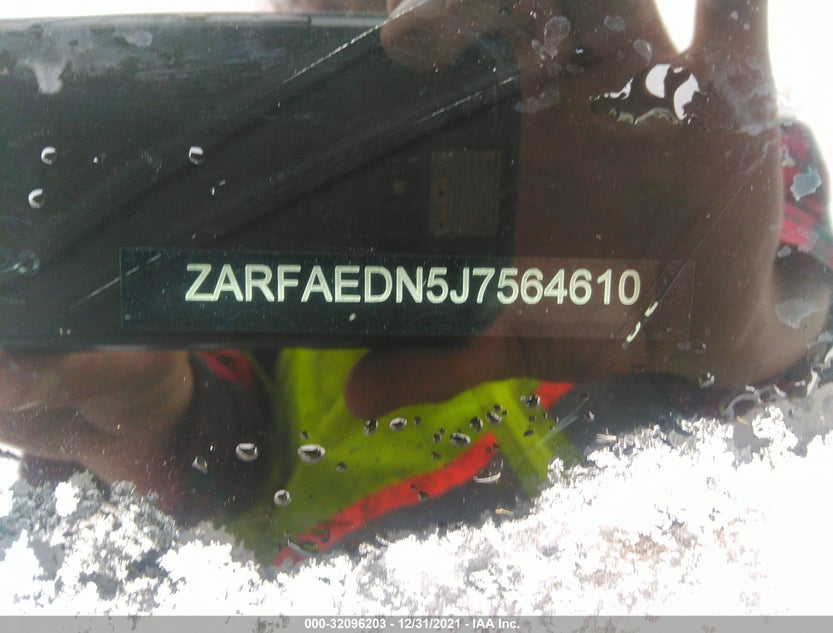 ZARFAEDN5J7564610