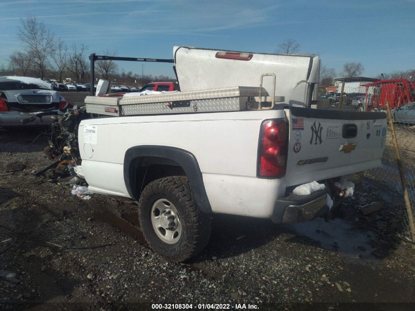 2006 Chevrolet Silverado 2500Hd Work Truck VIN: 1GCHC24U46E212642 Lot: 32108304