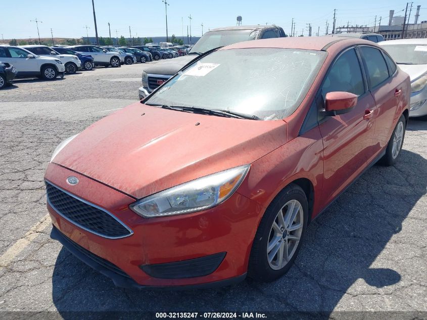 2018 Ford Focus Se VIN: 1FADP3F21JL252420 Lot: 32135247