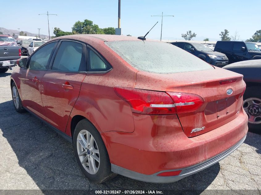 2018 Ford Focus Se VIN: 1FADP3F21JL252420 Lot: 32135247