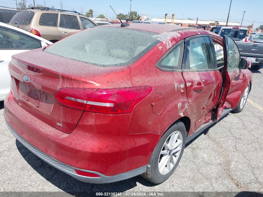 2018 Ford Focus Se VIN: 1FADP3F21JL252420 Lot: 32135247