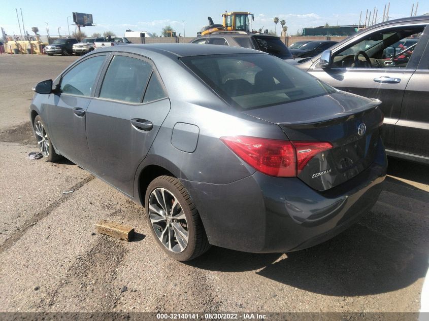 2017 Toyota Corolla Se VIN: 2T1BURHE3HC797606 Lot: 32140141