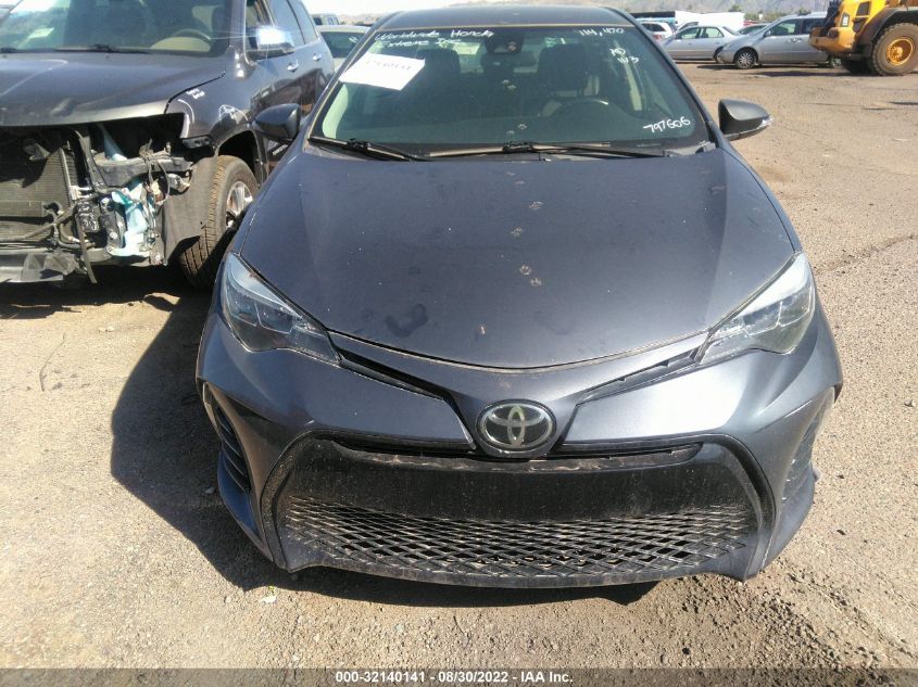 2017 Toyota Corolla Se VIN: 2T1BURHE3HC797606 Lot: 32140141