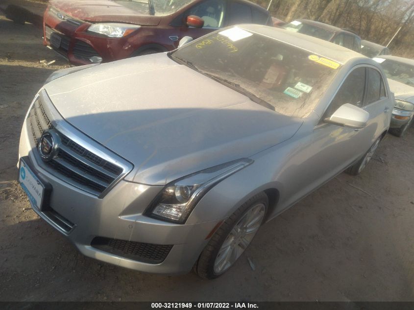 1G6AH5SX9E0190881 2014 Cadillac Ats Luxury