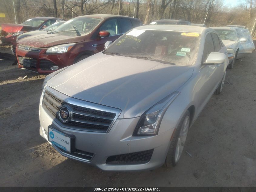 1G6AH5SX9E0190881 2014 Cadillac Ats Luxury