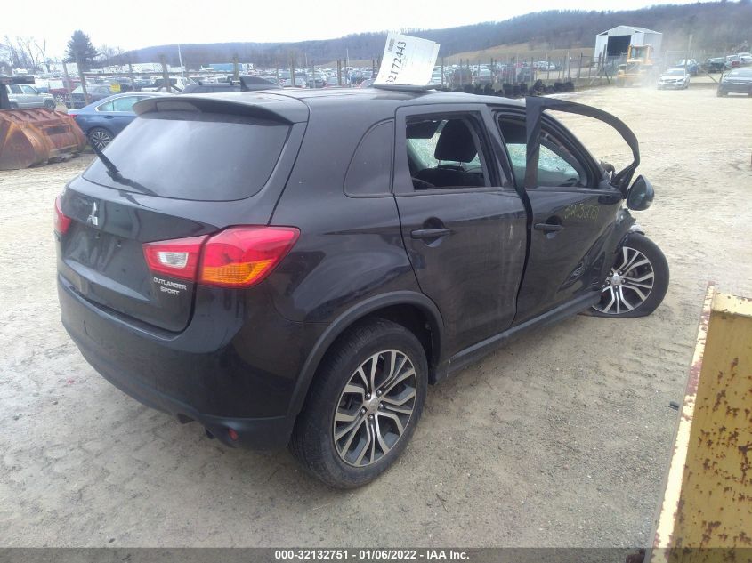 2017 Mitsubishi Outlander Sport 2.0 Es VIN: JA4AP3AU3HZ014737 Lot: 32132751