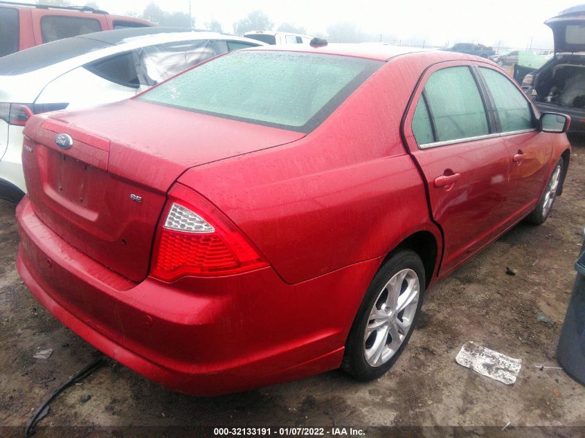 2012 Ford Fusion Se VIN: 3FAHP0HA7CR193561 Lot: 32133191