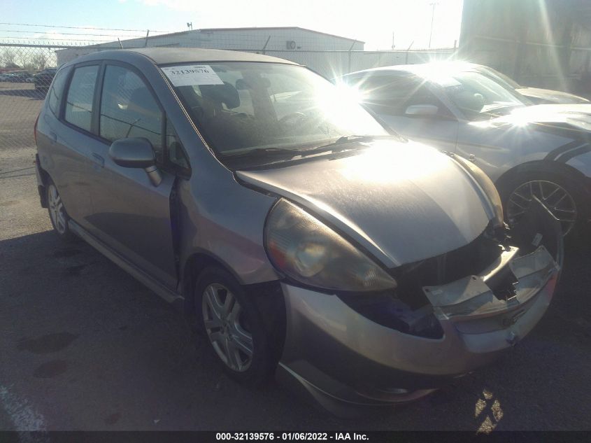 2008 Honda Fit Sport VIN: JHMGD38698S073007 Lot: 32139576