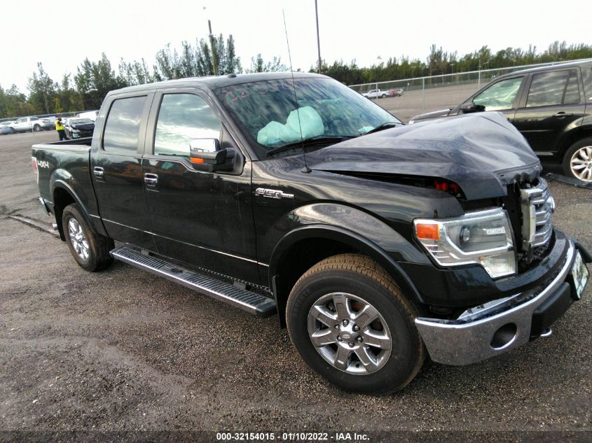 2013 Ford F-150 Lariat VIN: 1FTFW1EF1DKD40408 Lot: 32154015