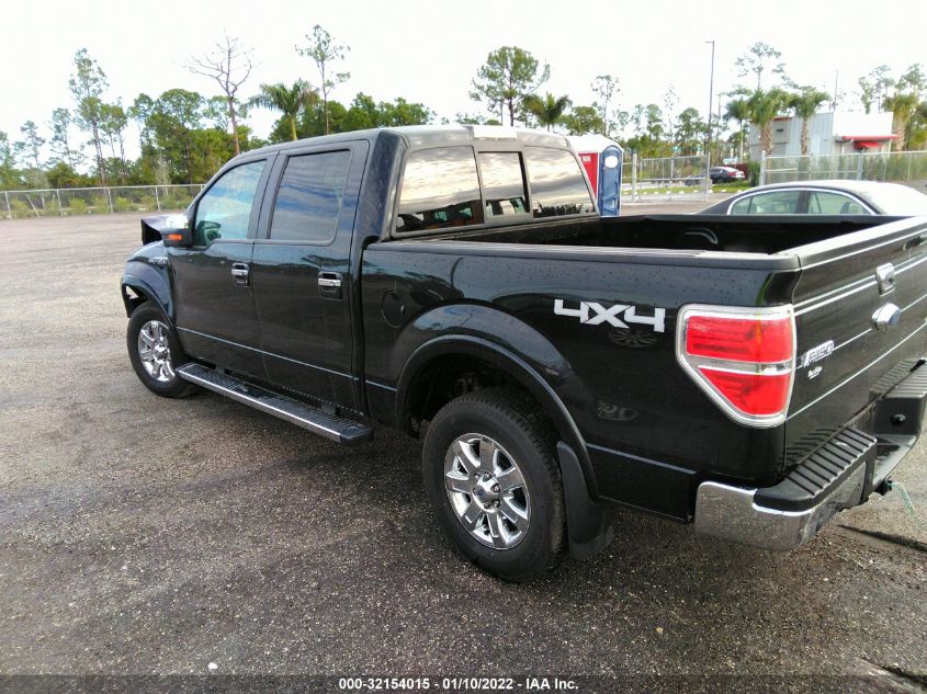 2013 Ford F-150 Lariat VIN: 1FTFW1EF1DKD40408 Lot: 32154015