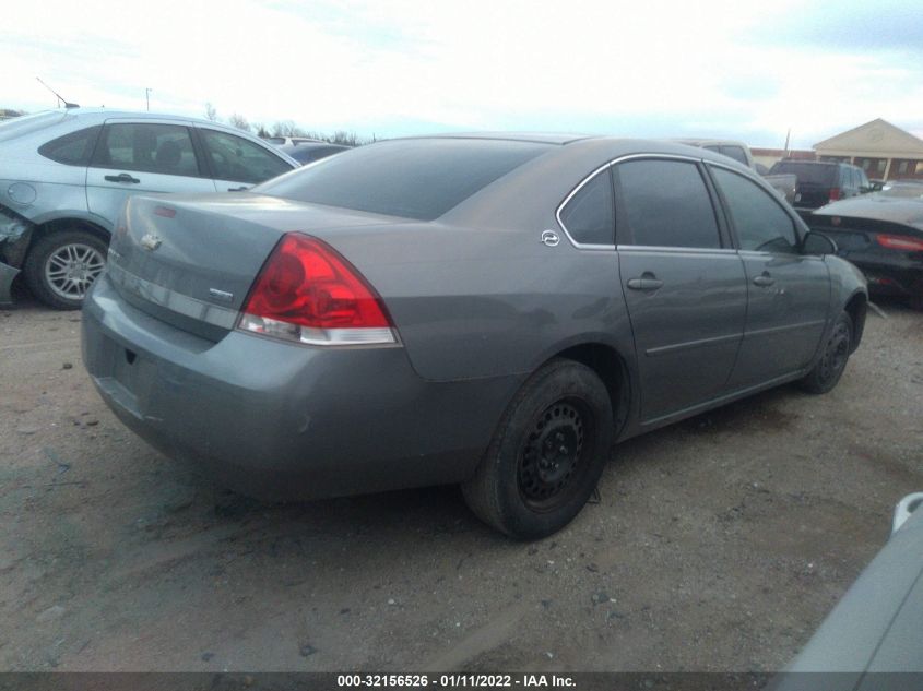 2008 Chevrolet Impala Ls VIN: 2G1WB58K389178406 Lot: 32156526