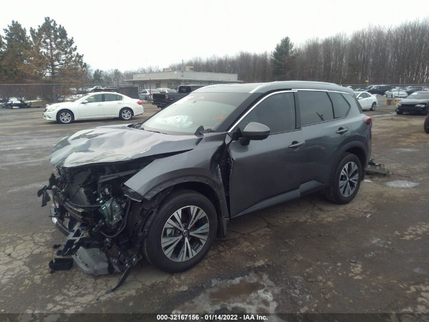 2021 Nissan Rogue Sv Fwd VIN: 5N1AT3BA0MC778091 Lot: 32167156