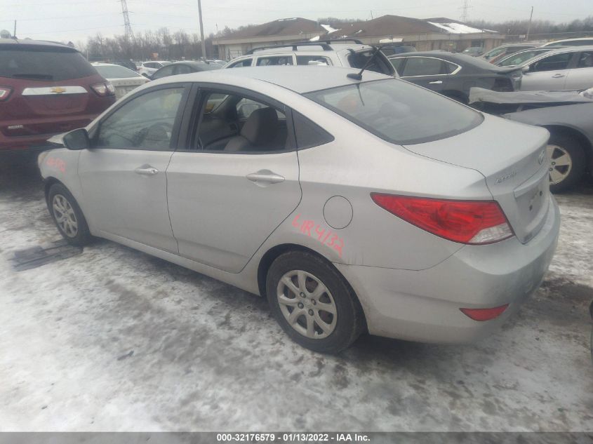 2013 Hyundai Accent Gls VIN: KMHCT4AE4DU482973 Lot: 32176579