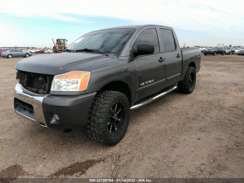 1N6AA0EK2CN327533 2012 Nissan Titan Sv