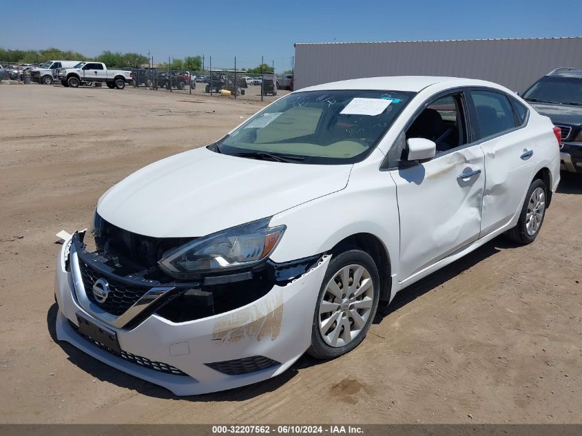 2016 Nissan Sentra S/Sv/Sr/Sl VIN: 3N1AB7AP4GY260195 Lot: 32207562