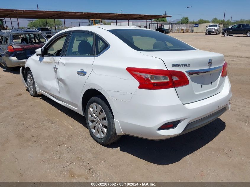 2016 Nissan Sentra S/Sv/Sr/Sl VIN: 3N1AB7AP4GY260195 Lot: 32207562