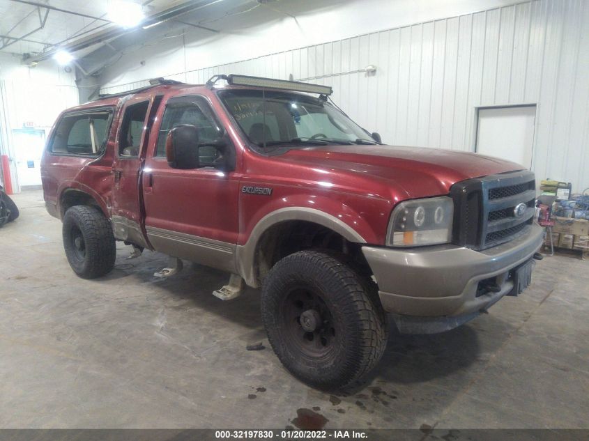 2004 Ford Excursion Eddie Bauer VIN: 1FMSU45P24EE06439 Lot: 32197830