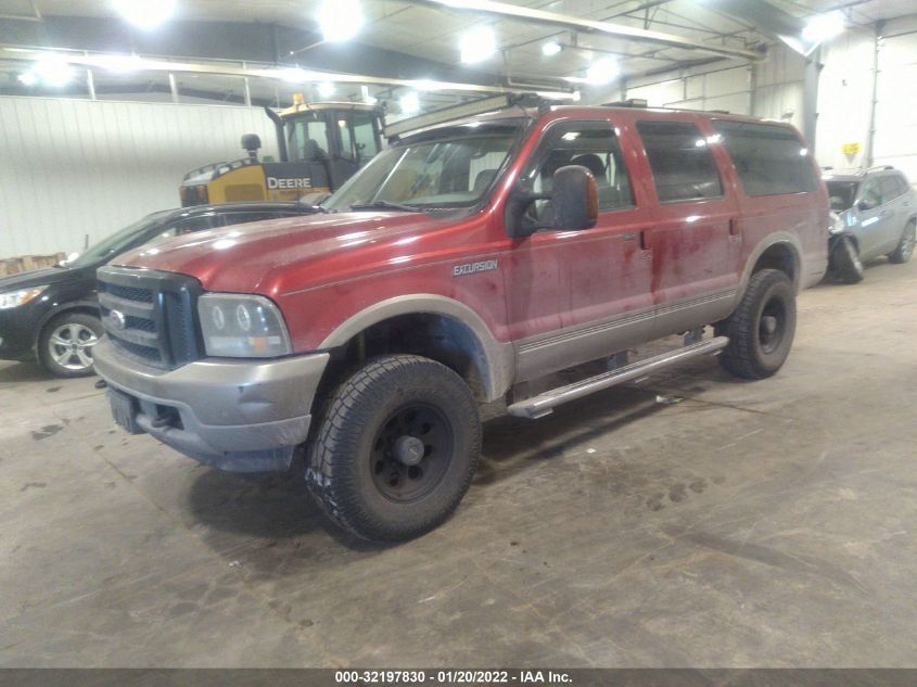 2004 Ford Excursion Eddie Bauer VIN: 1FMSU45P24EE06439 Lot: 32197830