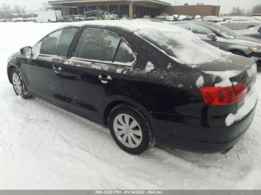 3VW2K7AJ9DM368261 2013 Volkswagen Jetta 2.0L S