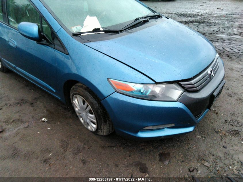 2010 Honda Insight Lx VIN: JHMZE2H56AS021511 Lot: 32203797