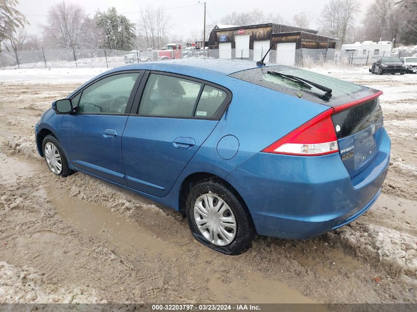 2010 Honda Insight Lx VIN: JHMZE2H56AS021511 Lot: 32203797