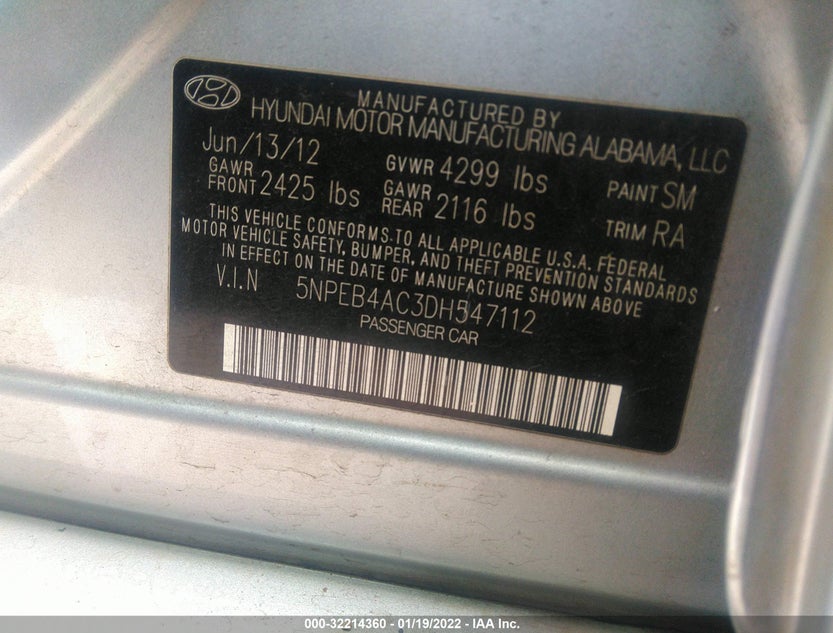 5NPEB4AC3DH547112