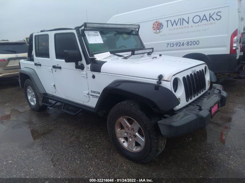 2012 Jeep Wrangler Unlimited Sport VIN: 1C4BJWDG5CL182703 Lot: 32216048