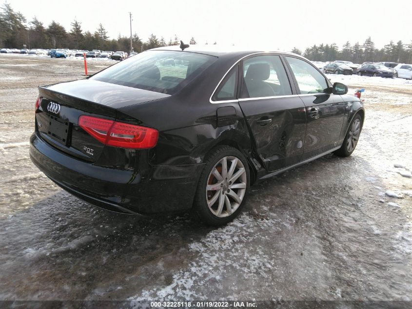 2014 Audi A4 2.0T Premium VIN: WAUDFAFLXEA062107 Lot: 32225118