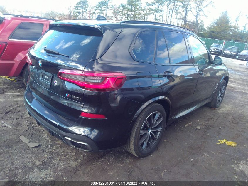 2020 BMW X5 M50I VIN: 5UXJU4C00LLE45869 Lot: 32231031