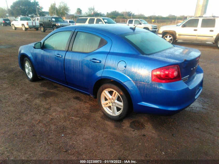 2013 Dodge Avenger Sxt VIN: 1C3CDZCB2DN553720 Lot: 32238973