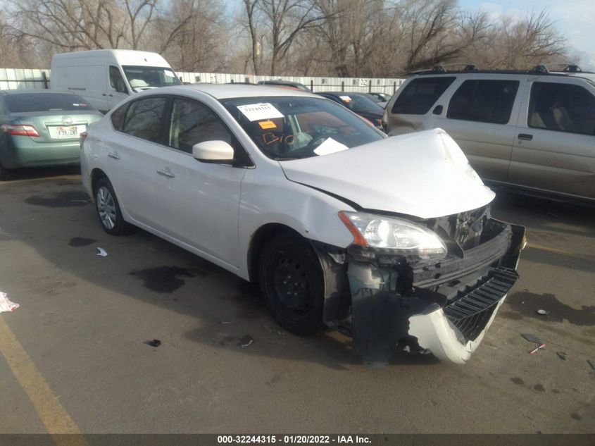 2013 NISSAN SENTRA SV - 3N1AB7AP0DL637307