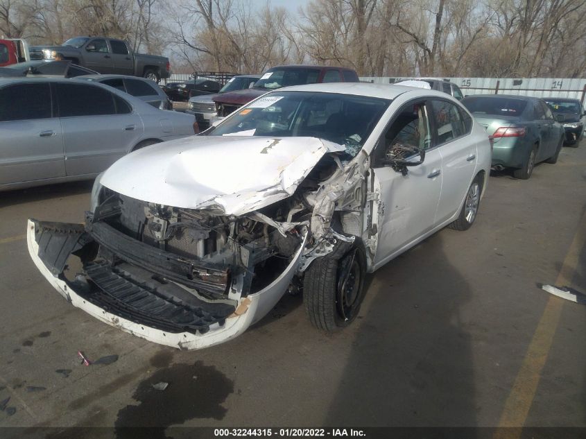 2013 Nissan Sentra Sv VIN: 3N1AB7AP0DL637307 Lot: 32244315