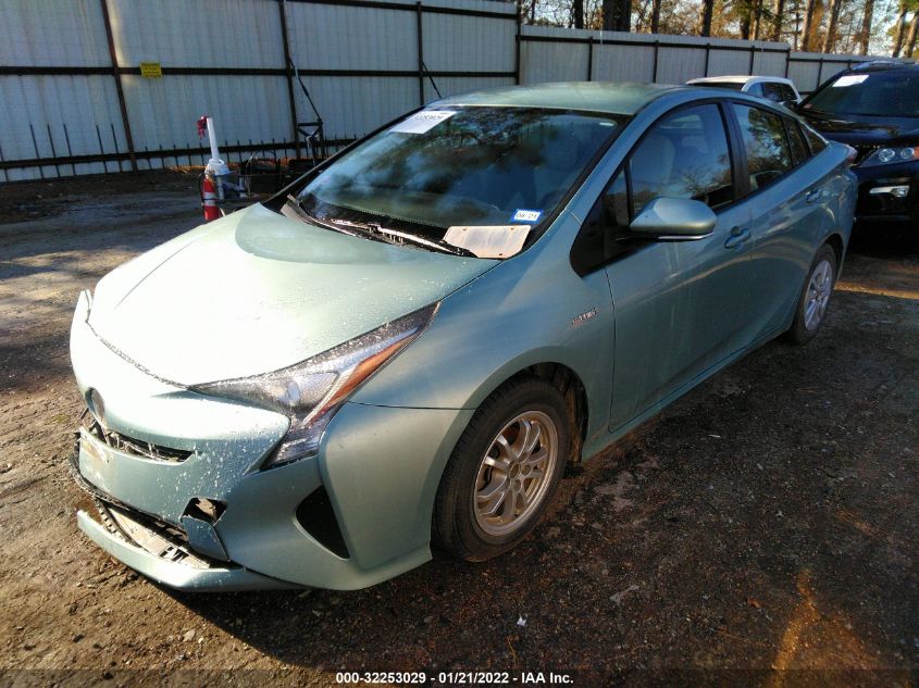 2016 Toyota Prius Two VIN: JTDKBRFU0G3527711 Lot: 32253029