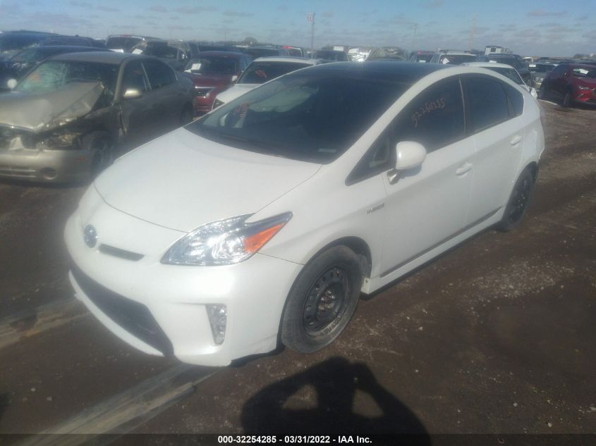 JTDKN3DU5F0397013 2015 Toyota Prius Four