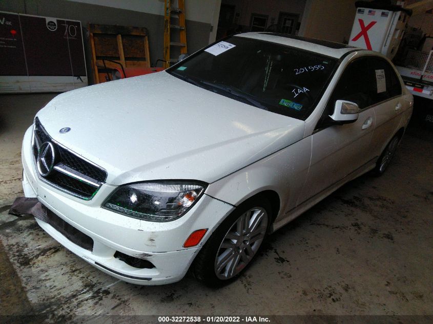 2009 Mercedes-Benz C 300 Sport 4Matic/Luxury 4Matic VIN: WDDGF81X89F201555 Lot: 32272538