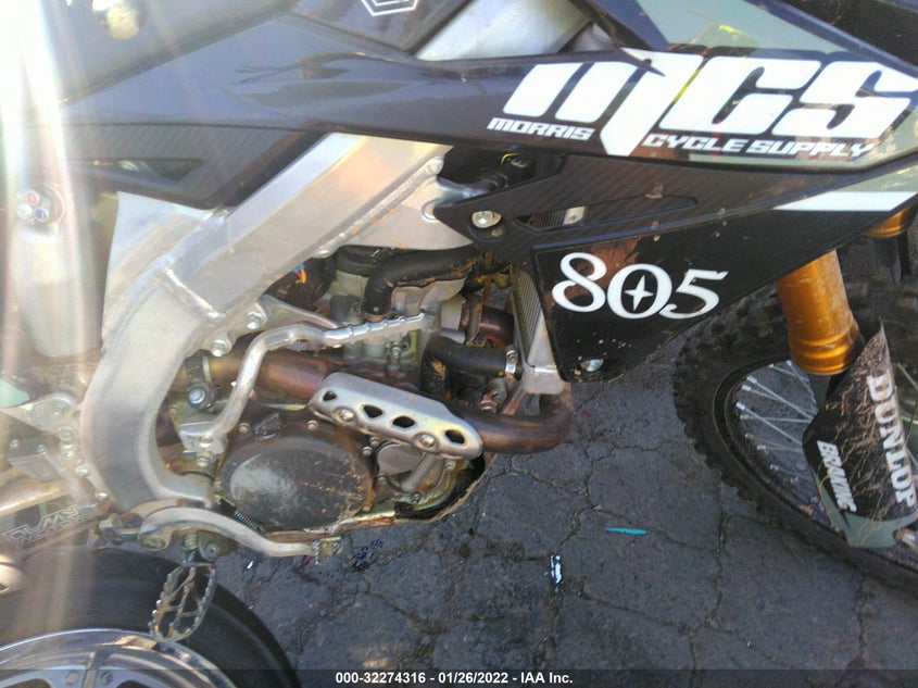 2019 Suzuki Rm-Z250 VIN: JS1EC11C6K7100670 Lot: 32274316