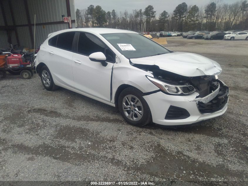 2019 Chevrolet Cruze Ls VIN: 3G1BC6SM0KS583497 Lot: 32286917