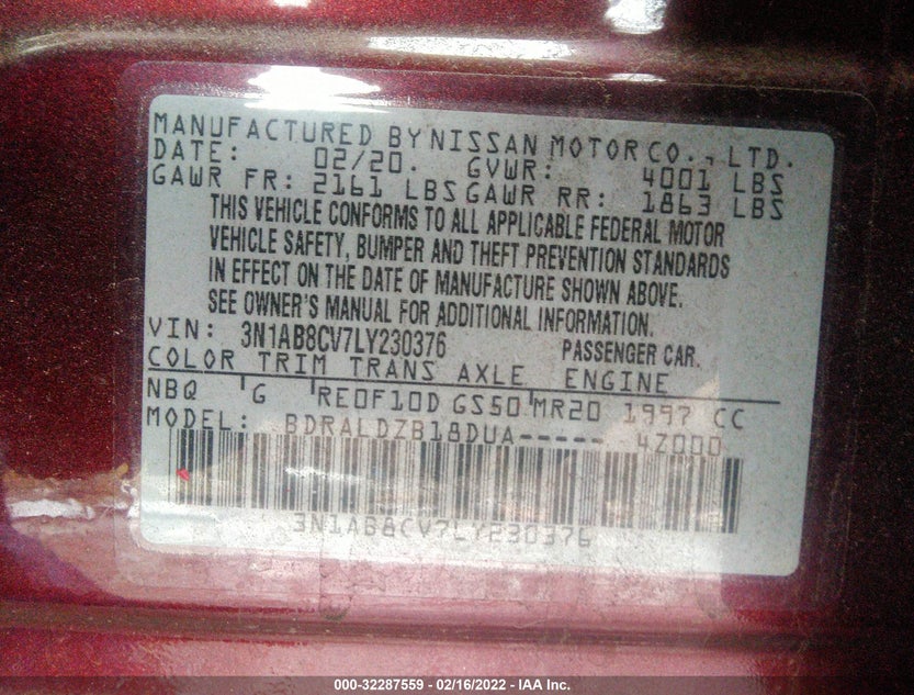3N1AB8CV7LY230376