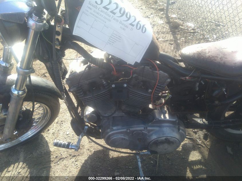 1996 Harley-Davidson Xl883 Hugger VIN: 1HD4CEM11TY219238 Lot: 42751656