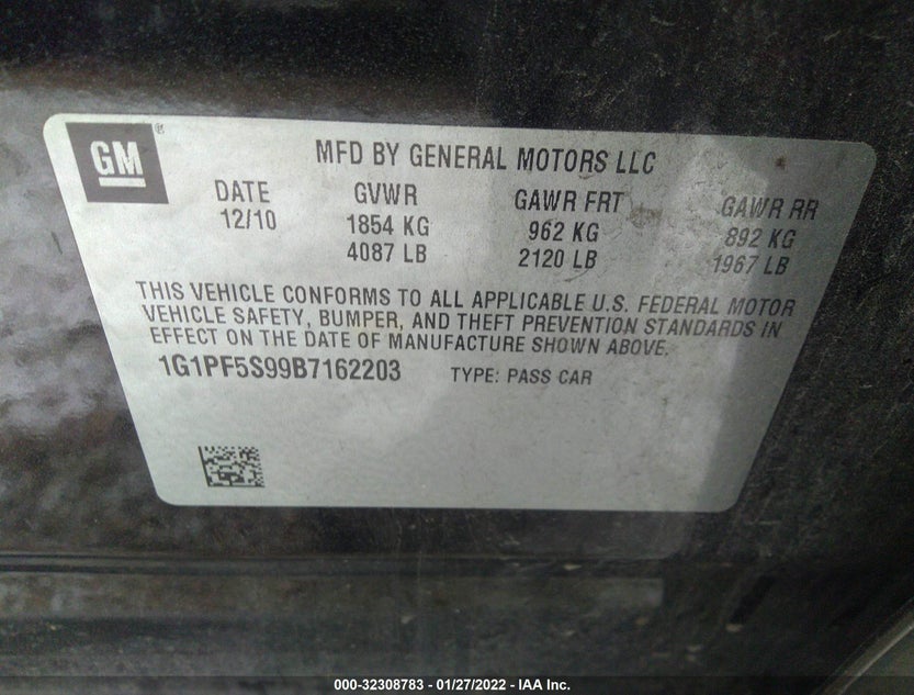 1G1PF5S99B7162203