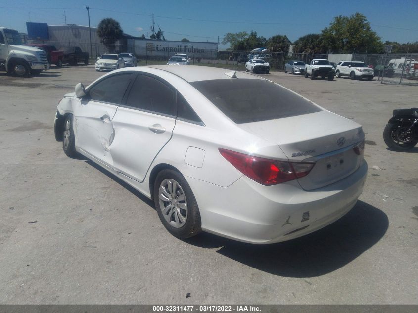 2013 Hyundai Sonata Gls VIN: 5NPEB4AC0DH607430 Lot: 32311477