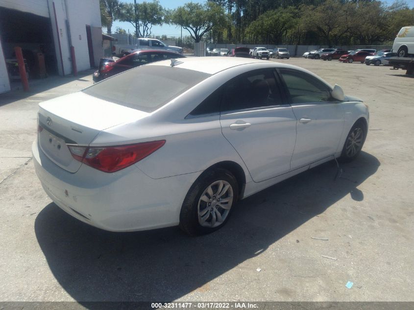 2013 Hyundai Sonata Gls VIN: 5NPEB4AC0DH607430 Lot: 32311477