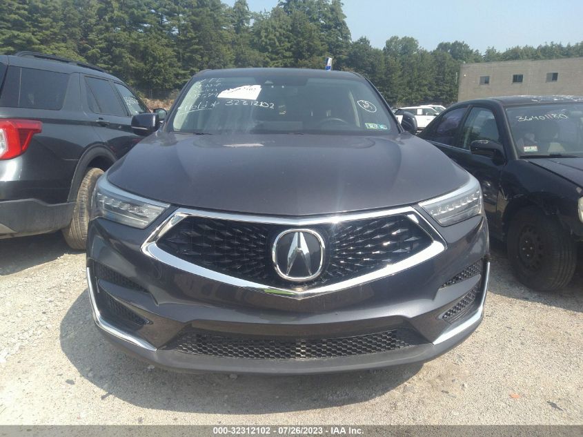 2019 Acura Rdx Standard VIN: 5J8TC2H36KL035899 Lot: 32312102